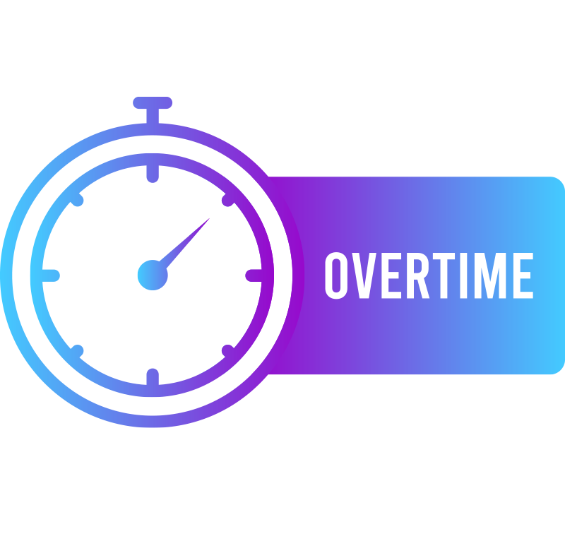 1ヶ月の平均残業時間